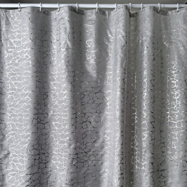 Elegant Textured Shower Curtain Kalsten