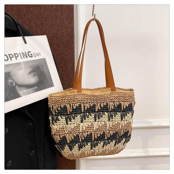 Woven Natural Material Handbag Kalsten