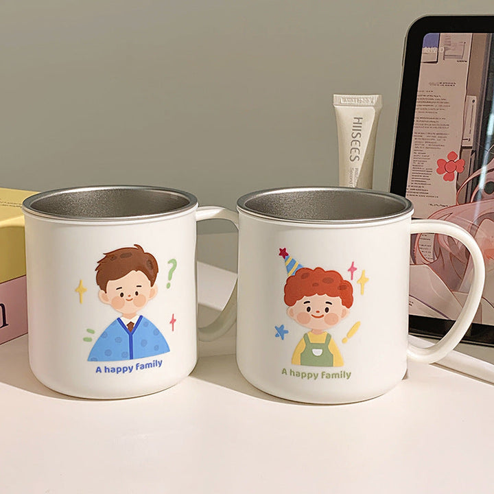 Ceramic mug with cheerful family motif Kalsten 1786635457