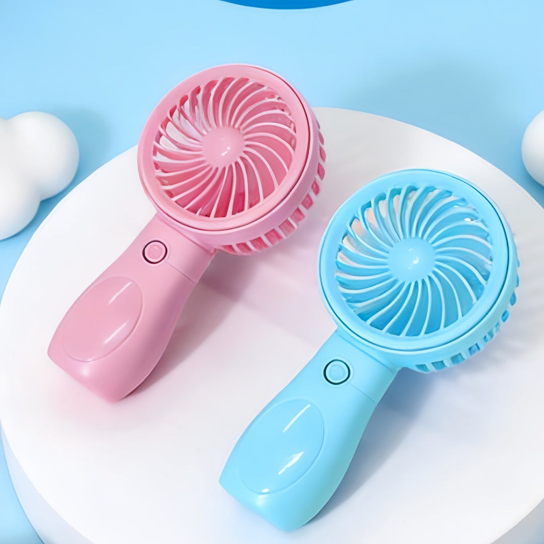 Women's Portable Mini Hand Fan with USB Charging Function Kalsten