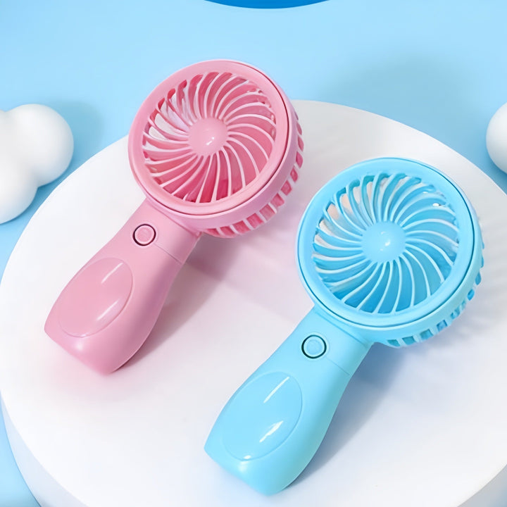 Portable handheld fan with powerful battery operation and variable speed control Kalsten