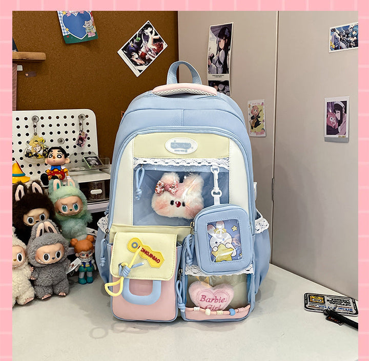 Cute Plush School Backpack