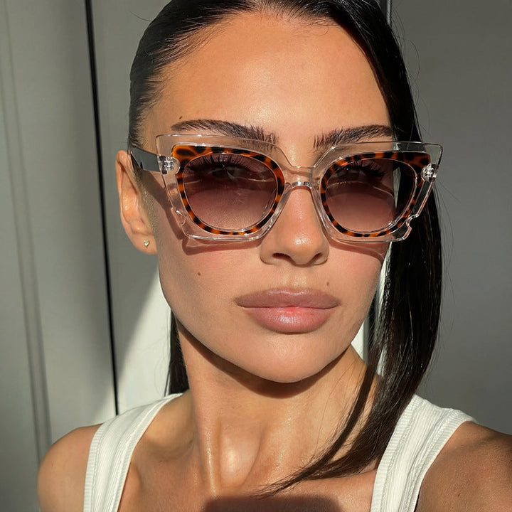 Women's oversized sunglasses with extravagant frame and UV protection Kalsten