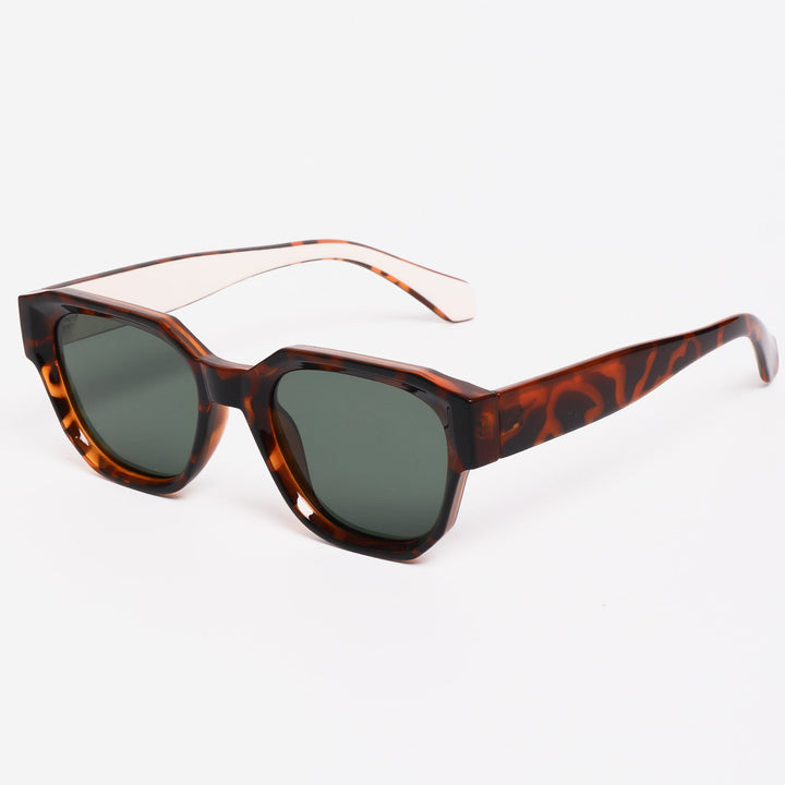 Ladies sunglasses in an unusual hexagonal frame with UV protection Kalsten