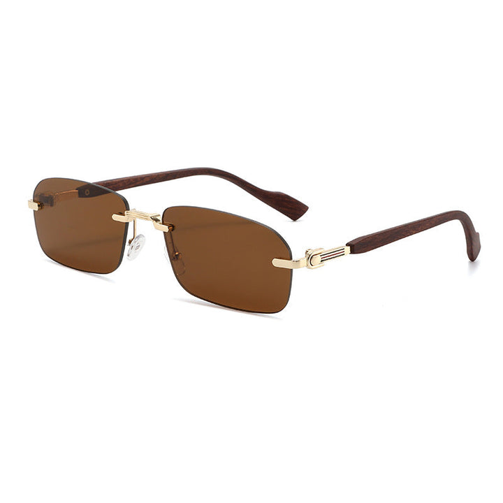 Men's Sleek Geometric Frame Sunglasses Kalsten