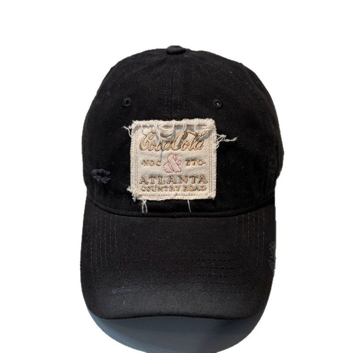 Unisex Vintage-Inspired Distressed Cap Kalsten