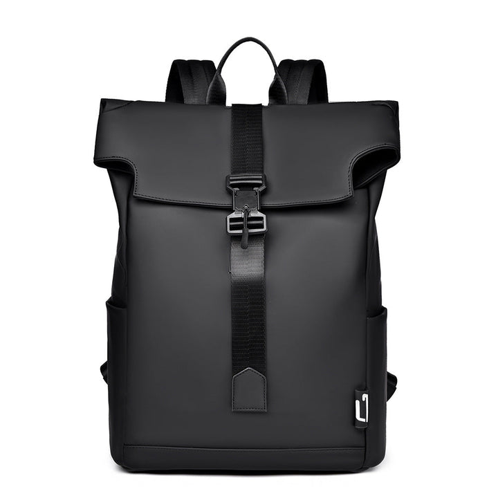 Modern Waterproof Roll-Top Backpack Kalsten