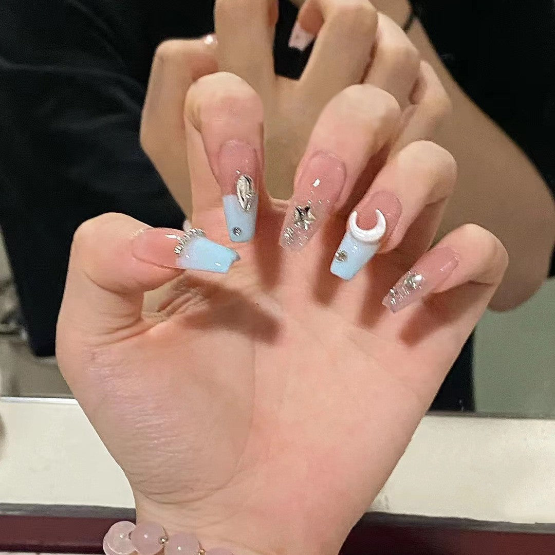 Luxury Glitter Design Artificial Nails Kalsten