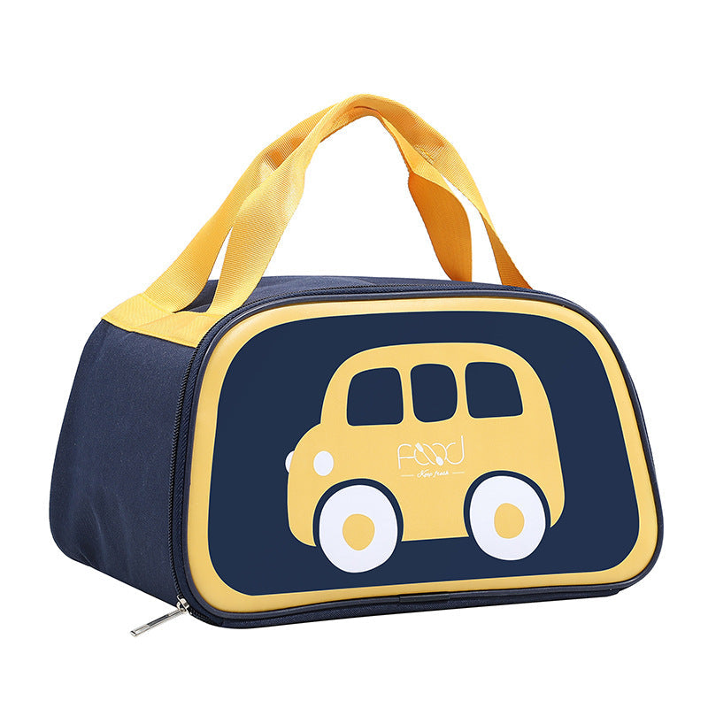 Insulated lunch bag with cheerful vehicle design Kalsten