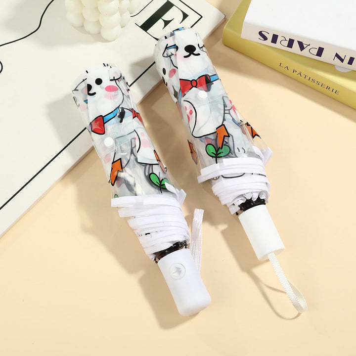 Women Pet Motif Umbrella Kalsten