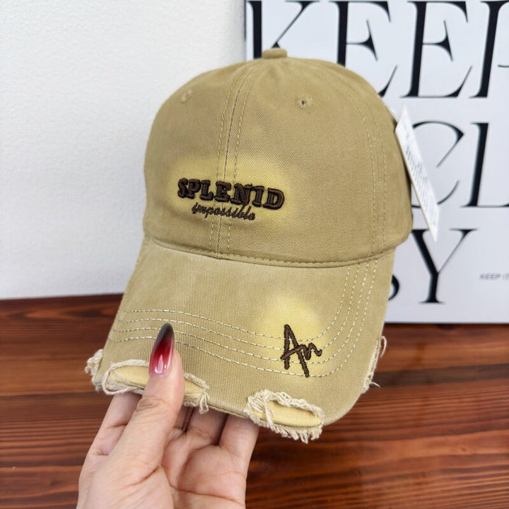 Women's Distressed Graphic Baseball Cap Kalsten