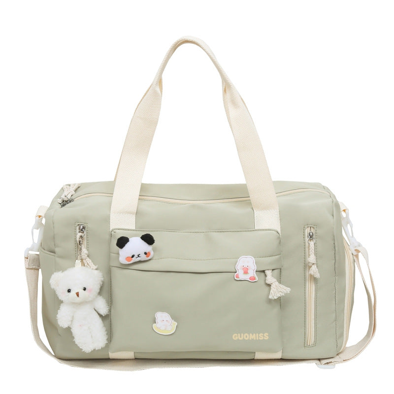 Sporty Travel Bag with Playful Designs Kalsten