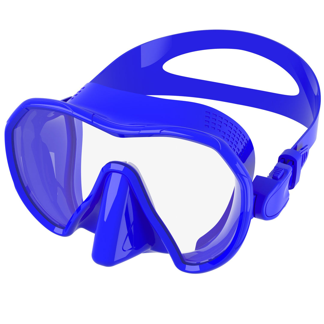 Diving mask with wide field of vision and comfortable silicone edge Kalsten