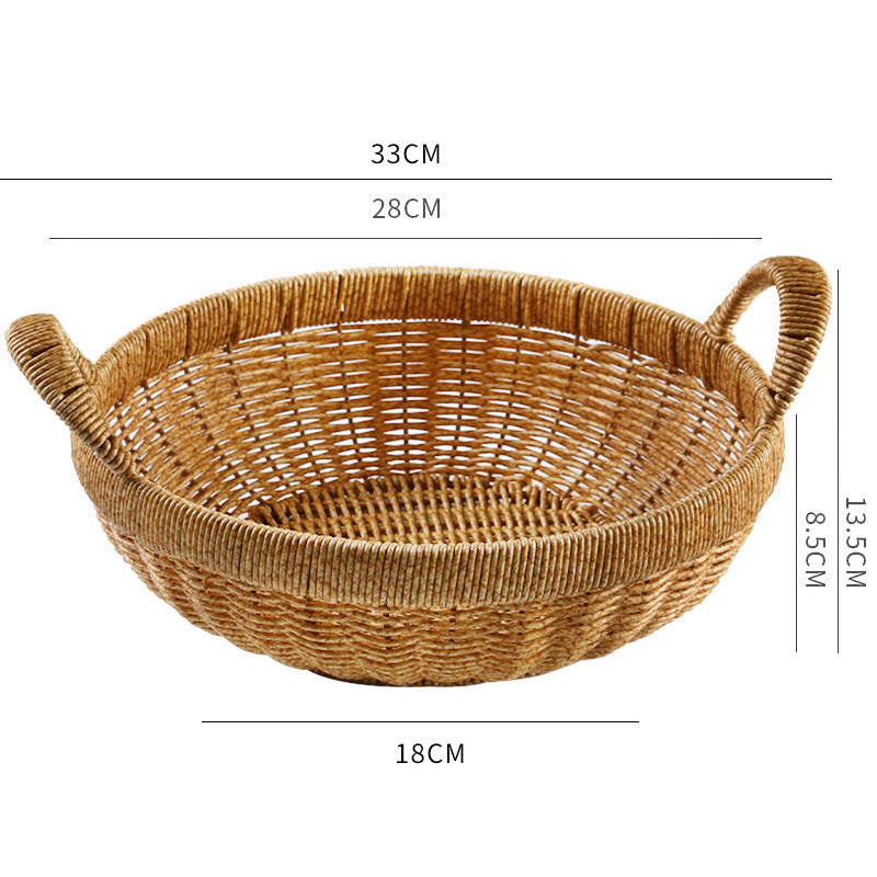 Unisex Practical Fruit and Vegetable Container with Two Handles Kalsten