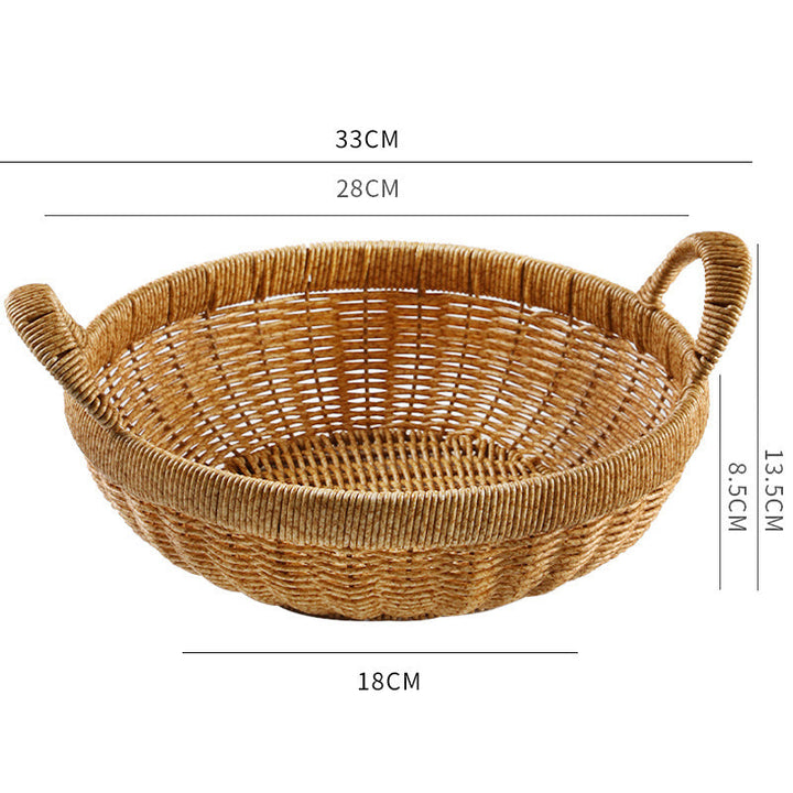 Unisex Practical Fruit and Vegetable Container with Two Handles Kalsten