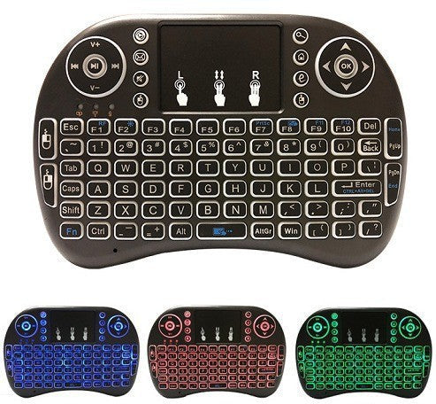 Backlit Wireless Mini Keyboard with Touchpad Kalsten