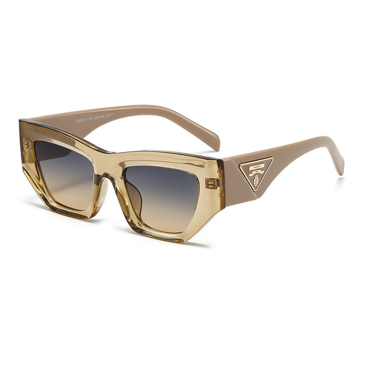 Ladies Designer Sunglasses with modern, geometric frame Kalsten