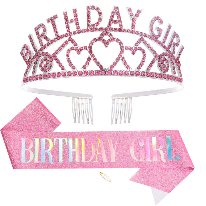 Women's Birthday Crown and Band Kalsten