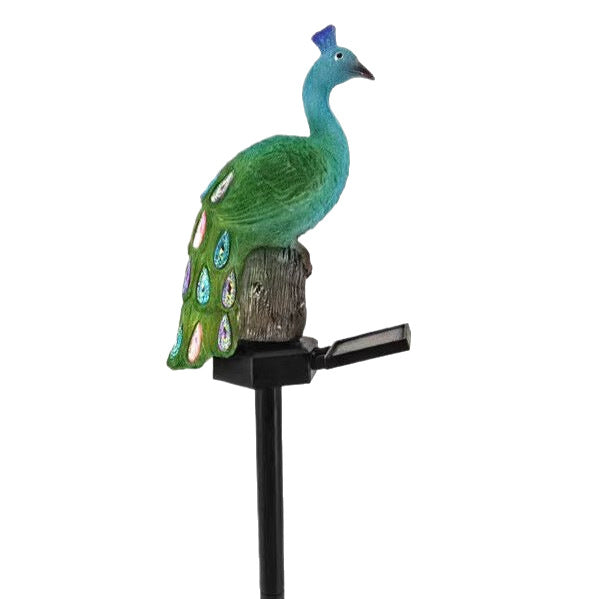 Whimsical Solar-Powered Squirrel Garden Stake Light With Integrated Solar Panel And Warm LED Glow Kalsten