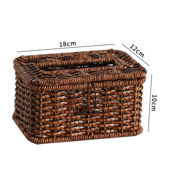 Handcrafted Wicker Storage Box Kalsten