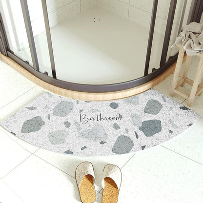 Cozy Curved Bath Mat Acalora