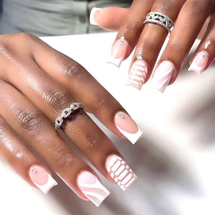 Artistic Press-On Nail Art Set Kalsten