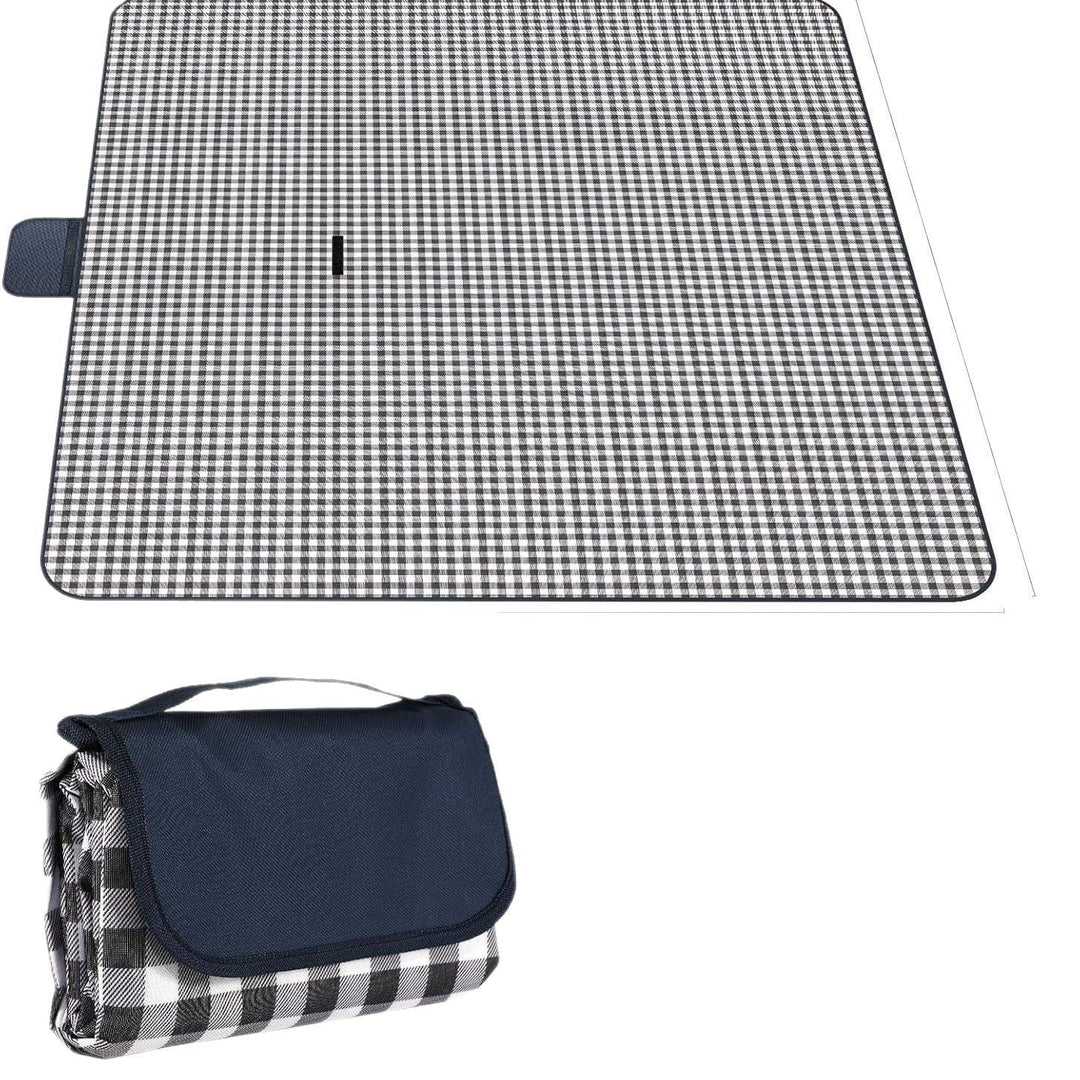 Women Folding Picnic Blanket with Carrying Bag Kalsten