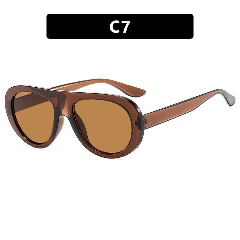 Women's fashionable oversized sunglasses with protective UV filter Kalsten