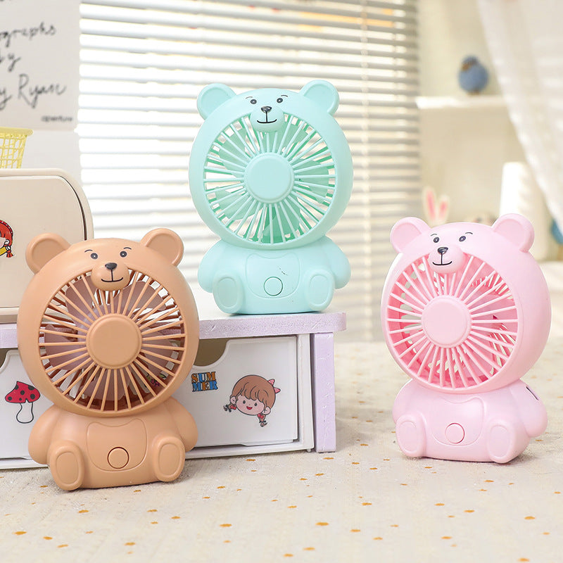 Portable Usb Hand Fan in Creative Bear Design Kalsten
