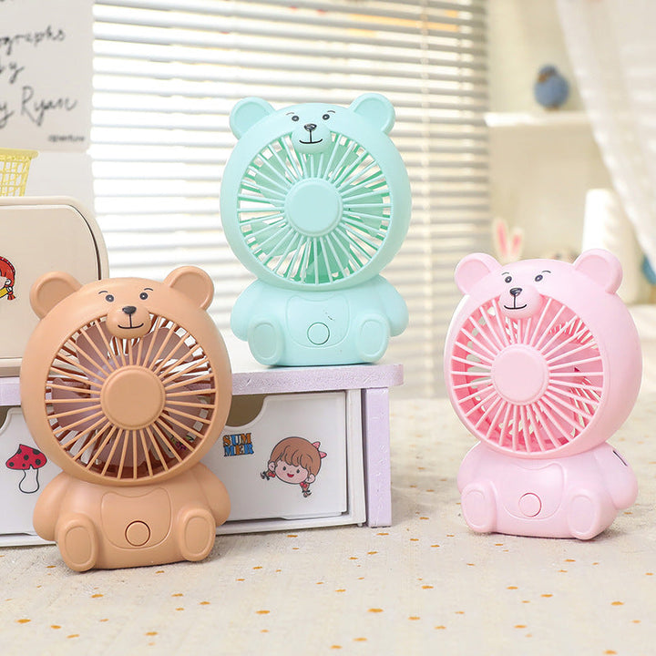 Portable Usb Hand Fan in Creative Bear Design Kalsten