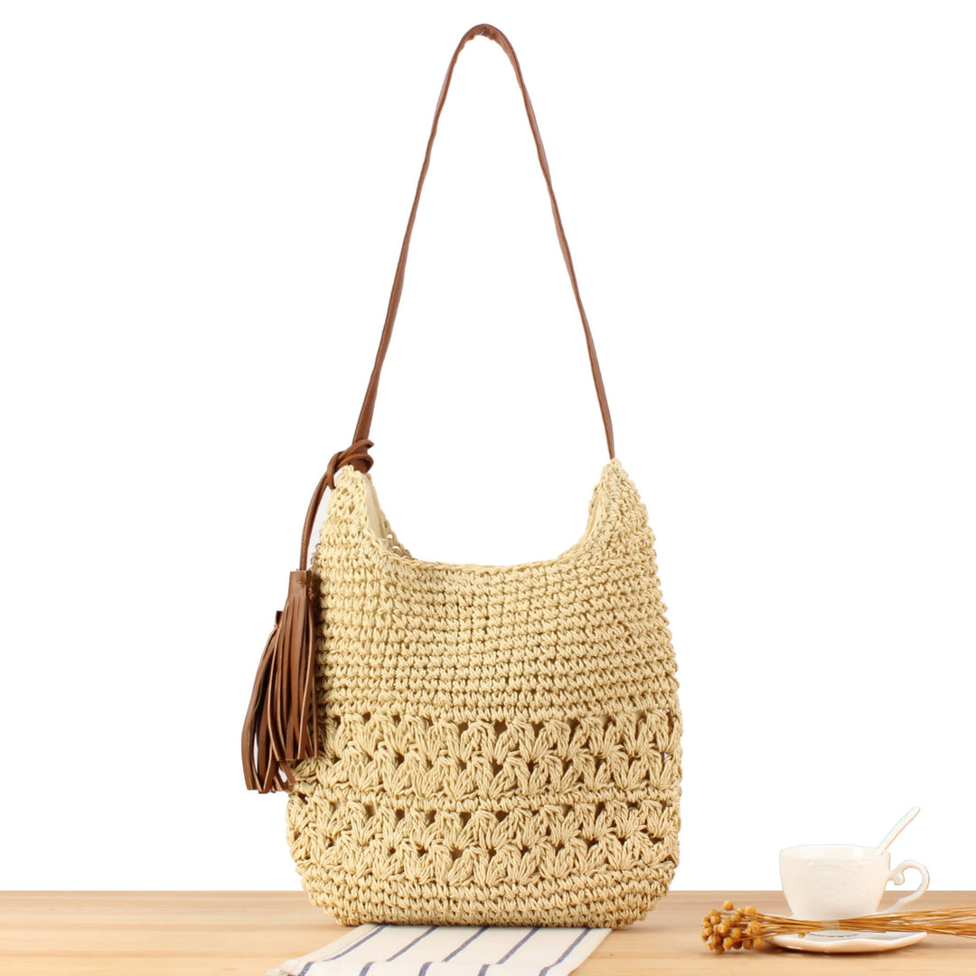 Shoulder bag in elegant macrame design Kalsten