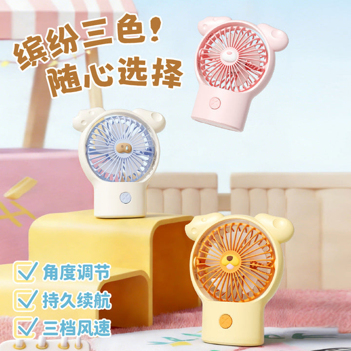 Women portable hand fan with animal design Kalsten