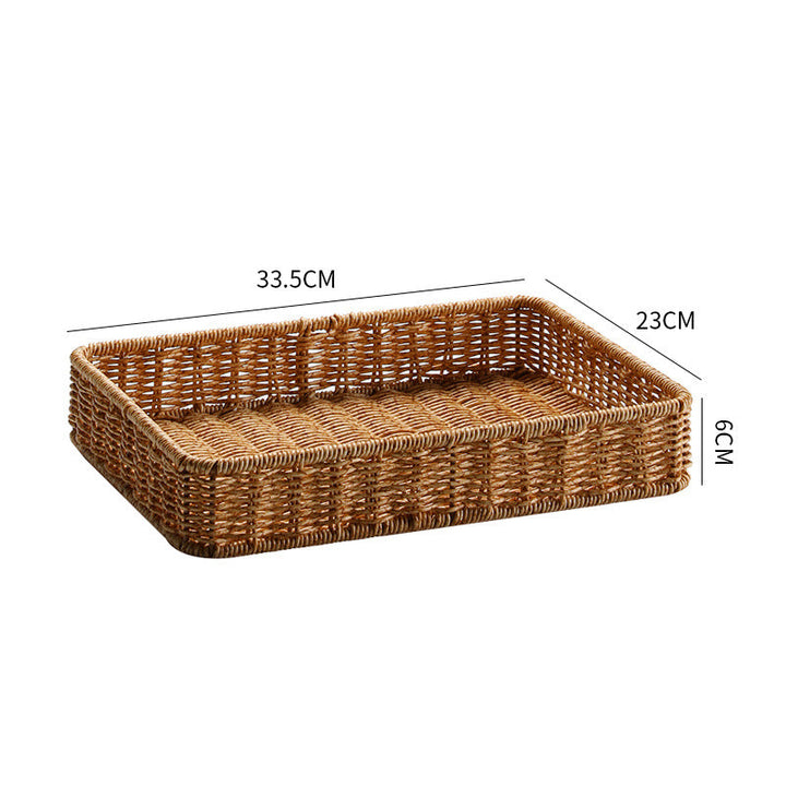 Handwoven Decorative Storage Tray Kalsten
