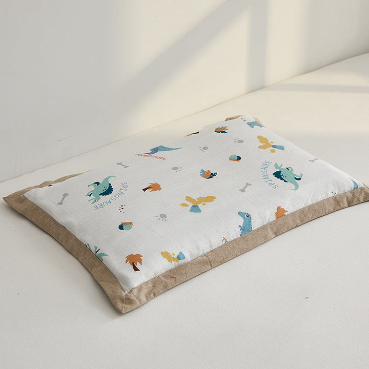 Cozy pillow with colorful rainbow motif Kalsten