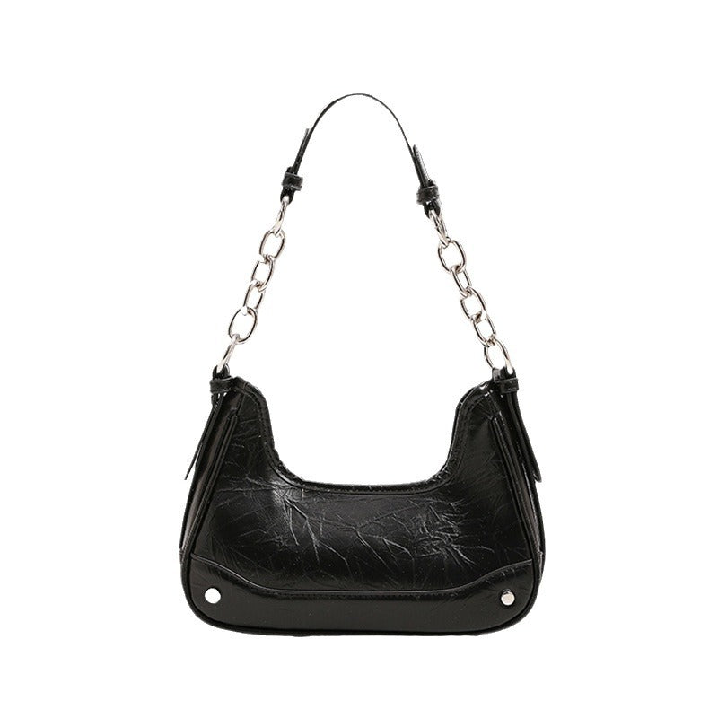 Chic Metallic Shoulder Bag Kalsten