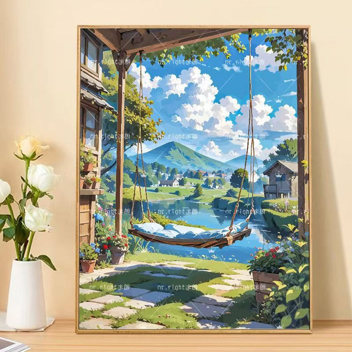 Scenic Landscape Art Print Kalsten