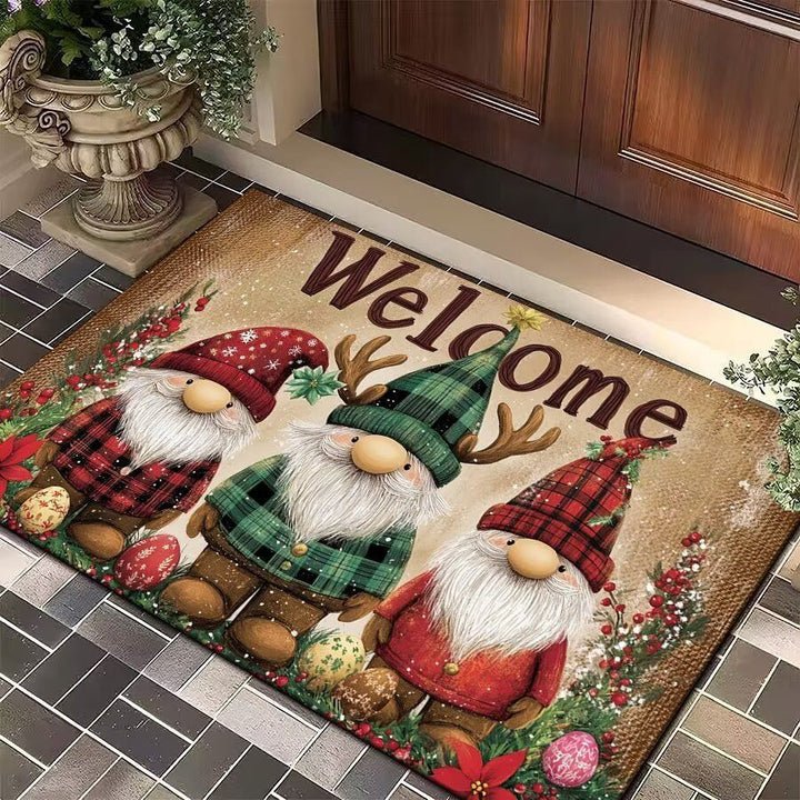 Festive Winter-Themed Entrance Mat Kalsten