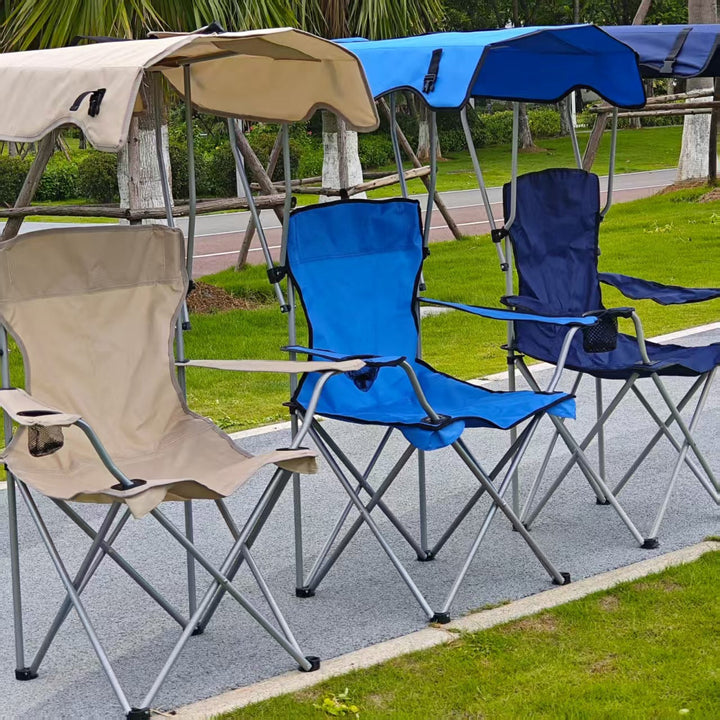 Women Foldable Sun Chair with Canopy Kalsten