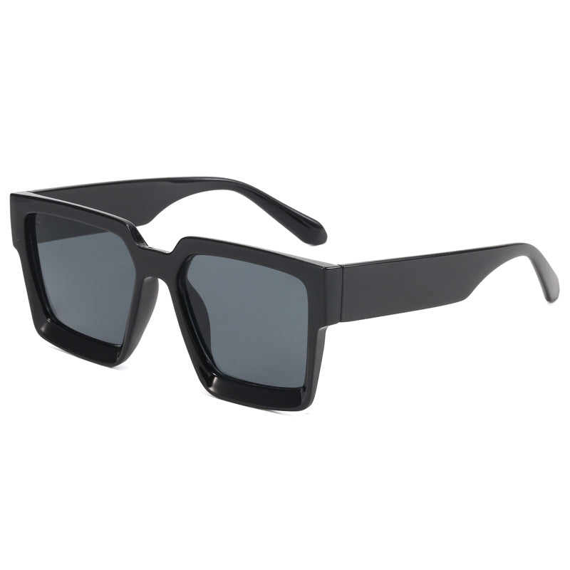 Ladies Oversized Sunglasses with Fashionable Transparent Frame Kalsten