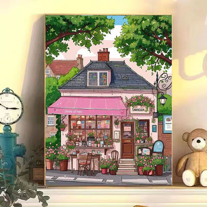 Urban Café Landscape Wall Art Kalsten