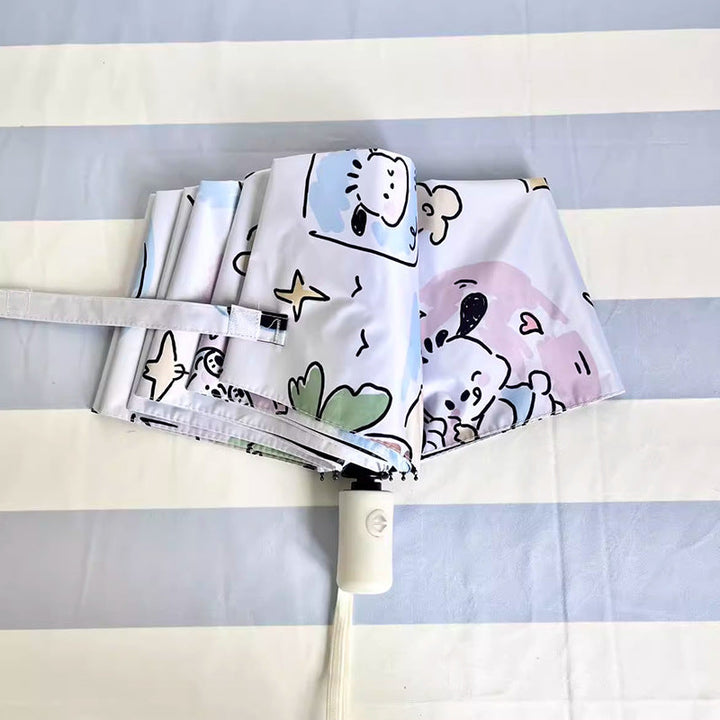 Ladies' folding umbrella with playful character design Kalsten