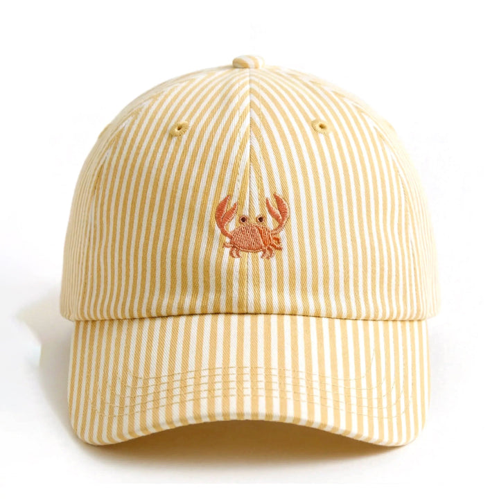 Women's striped baseball cap with strawberry motif Brehn