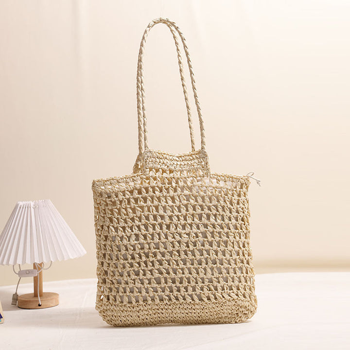 Handmade net tote bag made of natural material Kalsten