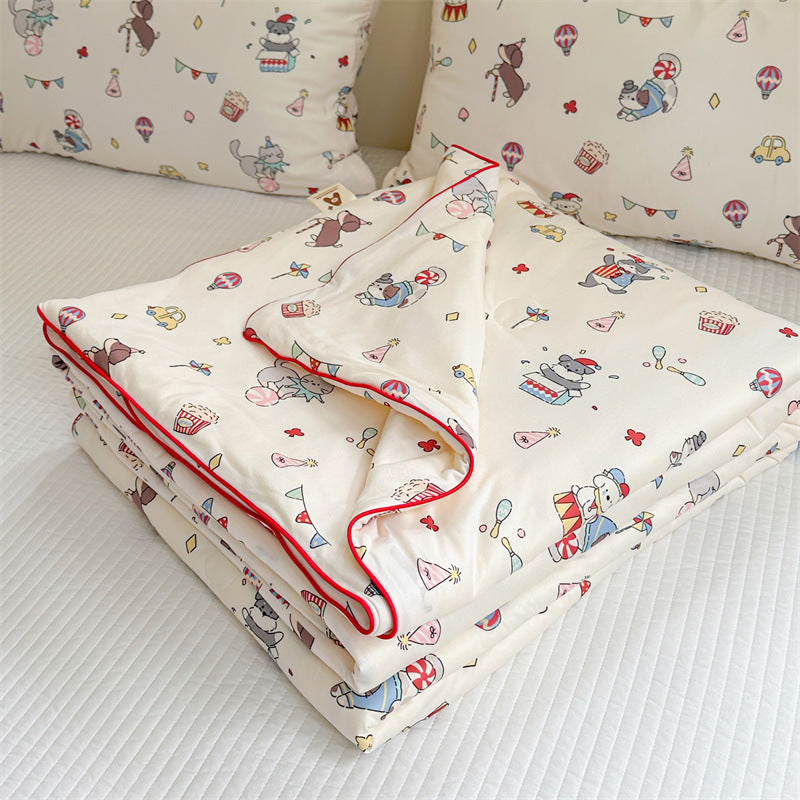 Ladies cuddle blanket with animal motifs Kalsten