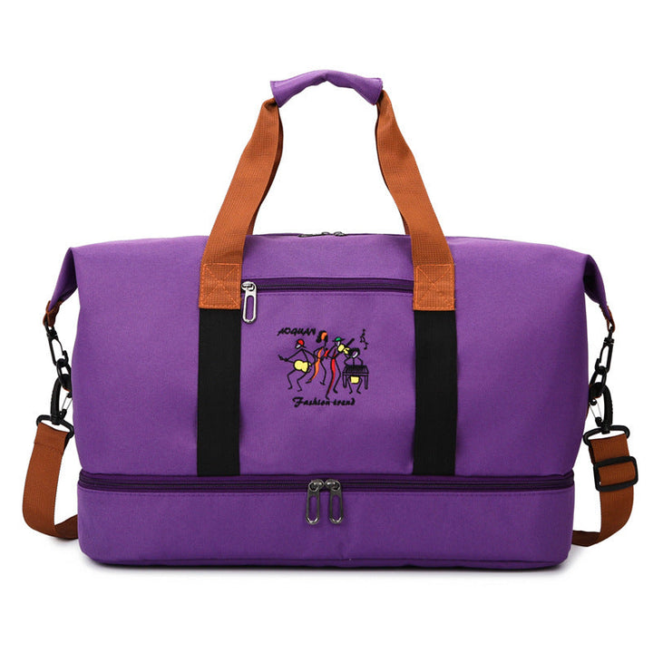 Sporty travel bag with practical compartments Kalsten