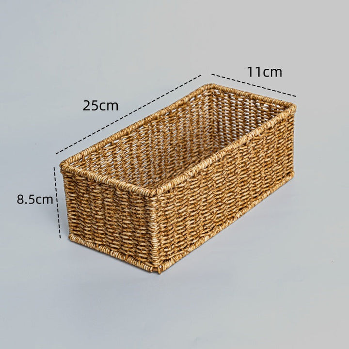 Ladies Rectangular Natural Basket Area Kalsten