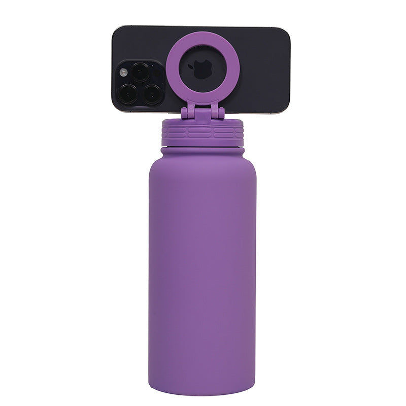 Women's resealable drinking bottle with ergonomic design Kalsten