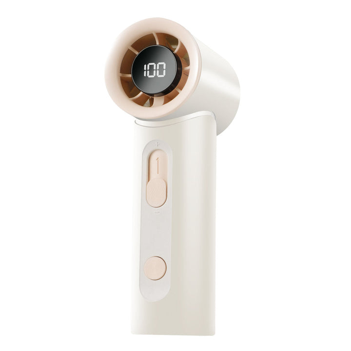 Unisex Digital Display Handheld Cooling Fan Kalsten