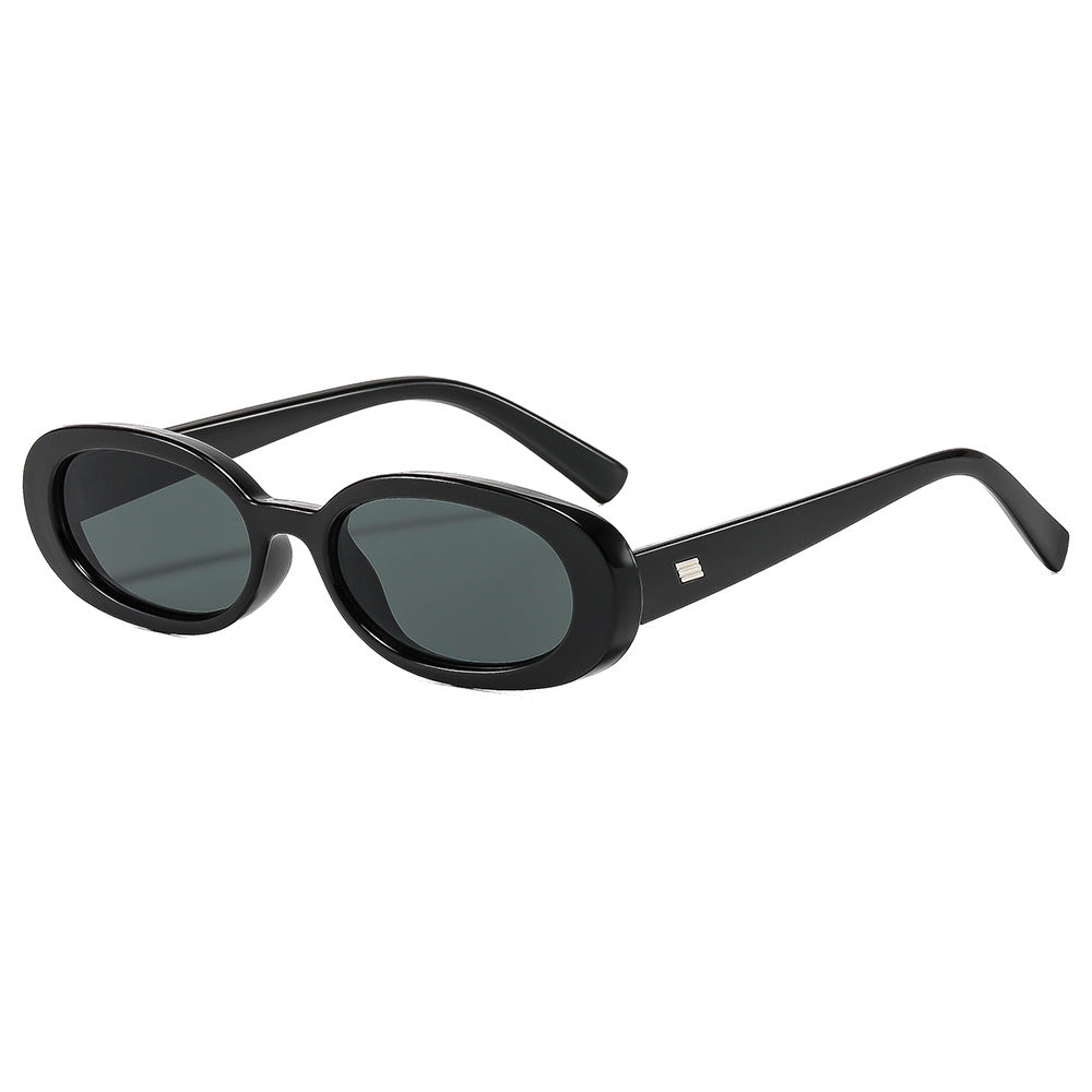 Women's fashionable sunglasses with oval frame and trendy lenses Kalsten