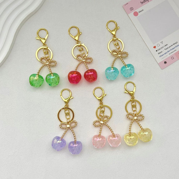 Cherry-Inspired Decorative Keychain Kalsten